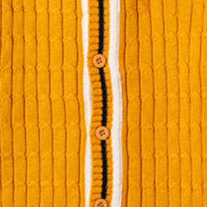 Cárdigan universitario Alpha Sorority con parche de chenilla personalizado, bordado, grosor estándar, antiarrugas, nailon, lana gruesa, cuello en V, completo - Product Image 5
