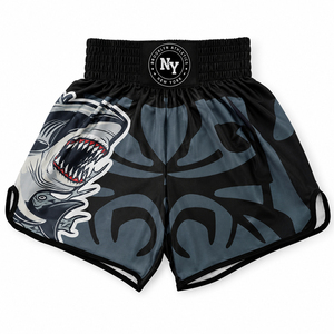 Shorts de combat MMA pour hommes RISE, 100% polyester, respirant, séchage rapide, léger, 180g - Product Image 2