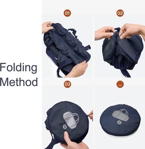 Sac de sport portable imperméable pour le week-end, idéal pour le sport, les pique-niques, le yoga, la randonnée, le camping et les voyages d'une nuit - Product Image 6