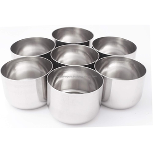 Caja de Especias Redonda de Acero Inoxidable de Alta Calidad con Tapa de Vidrio, Apta para Lavavajillas, Grado Alimenticio, para Uso en la Cocina - Product Image 4