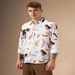 2024 hombres para Polo camiseta Venta caliente cuello en V Slim Fit algodón Casual camisa transpirable antiarrugas Dobby tela diseño Popular - Product Image 5