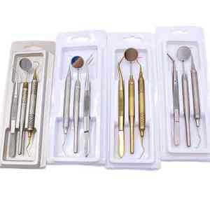 Kit Dental de Acero OEM Más Vendido, Juego de Examen Dental de Alta Calidad con Empaque Personalizado - Product Image 2