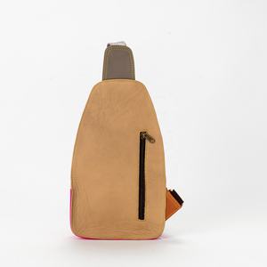 Bolso bandolera de cuero reciclado con estampado de animales único multicolor bohemio para mujer, estilo occidental, novedad - Product Image 5