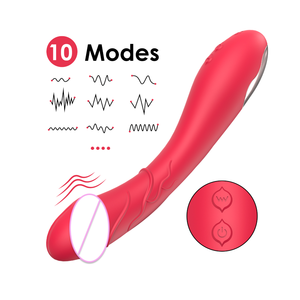 Vibrateur rechargeable en silicone pour clitoris et point G, jouet sexuel féminin - Product Image 1