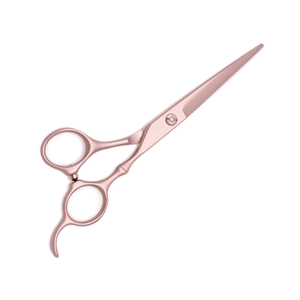 Ciseaux de coiffure pliables professionnels en acier inoxydable 4Cr13 légers et tranchants avec logo personnalisé pour la beauté - Product Image 5