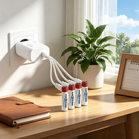 Batterie rechargeable au lithium ANSMANN 1,5 V AAA Micro USB haute capacité 500 mAh écologique