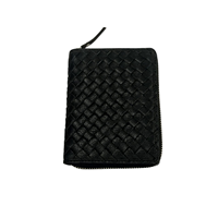 Sac à main pour femme en cuir de chèvre noir WRIZA WI174, sac à bandoulière élégant et durable de qualité supérieure pour un usage quotidien avec une fabrication élégante