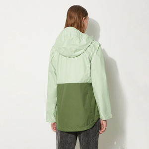 Vente en gros – Nouvelle veste coupe-vent en nylon personnalisée avec logo pour femme, brodée, toutes couleurs, doublure en lin, idéale pour l'automne 2025 - Product Image 3