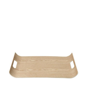 Bandeja de Servir de Madera Hecha a Mano con Asas de Cuentas, Bandeja Decorativa Rústica para el Hogar y la Cocina - Product Image 2