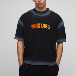 เสื้อยืดผู้ชายคอกลมพิมพ์ลายแบบรีดร้อนสั่งทำขายส่ง เป็นมิตรกับสิ่งแวดล้อม ผ้าฝ้าย 100% ทรงปกติ สวมใส่สบาย ระบายอากาศได้ดี แห้งเร็ว - Product Image 2