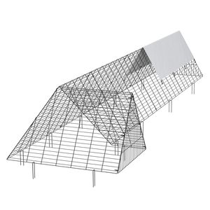 Túneles portátiles para pollos de 157.5 x 39.4 x 24.2 pulgadas para jardín, jaulas prácticas para aves de corral en esquinas - Product Image 6
