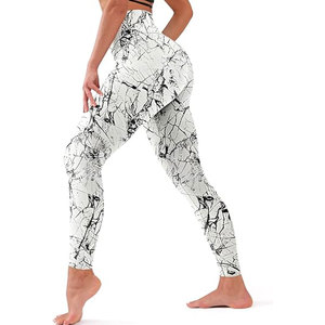 <b>Women</b>’s High Waist Tummy Control <b>Leggings</b> Soft Second Skin Workout Yoga Pants <b>4</b>-Way Stretch Non See Through Polyester Spandex - Product Image 5