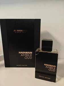 Perfume Masculino <span class=keywords><strong>Al</strong></span> <span class=keywords><strong>Haramain</strong></span> - Amber Oud EDP en Spray, 60 ml, con Fragancias Duraderas, Estilo Árabe - Product Image 4