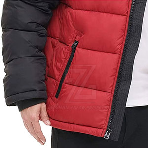 Hot Selling Premium Quality Eco-Friendly Breathable Quick Dry Hooded Puffer <b>Jacket</b> Warm Winter Comfortable Men Front Logo for - Product Image 5
