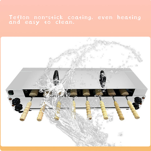 Multi-stick <strong>Chimney</strong> Cake Baking Equipment, Adjustable Heat Trdelnik Oven for <strong>Bakery</strong> and Caf&eacute; Use - Product Image 6