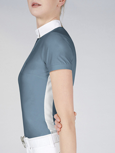 New Arrival Custom Color Lightweight Breathable Digital Printing Equestrian Horse Riding Women's <b>Long</b> <b>Sleeve</b> <b>Base</b> <b>Layer</b> Shirts - Product Image 2