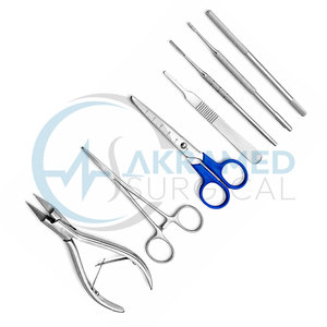 Kit chirurgical Akramed PNA pour avulsion partielle de l'ongle, en acier inoxydable, ensemble d'instruments chirurgicaux manuels de podologie, certifié CE - Product Image 5