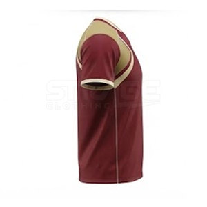 <b>Cheap</b> Price Team Clothing Short Sleeve Volleyball <b>Shirt</b> with Breathable Eco-Friendly Quick Dry Construction Long Lasting Print - Product Image 4