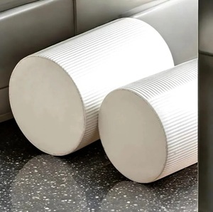Portautensilios de Cerámica Acanalado, Diseño Cilíndrico Alto, Acabado Mate, Resistente, Organizador de Almacenamiento para Encimera de Cocina - Product Image 4