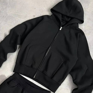 Trajes Deportivos para Hombre de Talla Grande, Transpirables, Estampados, de Alta Calidad, de 2 Piezas, de Forro Polar, de Secado Rápido, con Logotipo Personalizado, para Correr - Product Image 5