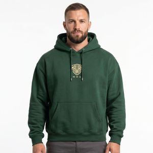 Sudadera con capucha extragrande de invierno al por mayor, de alta calidad, con logotipo impreso y bordado personalizado, 100% algodón, tejido de felpa, para unisex. - Product Image 1
