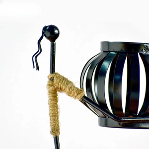 Handmade Durable Iron <b>Candle</b> <b>Holder</b> <b>Lantern</b> for Christmas Home Decoration Human Figure Design <b>Lantern</b> Home Decoration - Product Image 3