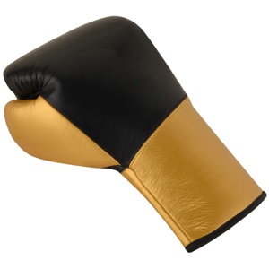 Gants de boxe professionnels à lacets avec options de logo personnalisables. Construit avec des matériaux légers et respirants - Product Image 4