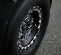 Jantes forgées Beadlock HT 15x10 15x12 17x11 18x12 5x4.75 5x120 pour Corvette Camaro CTS-V – Jantes arrière personnalisées pour la course de dragster