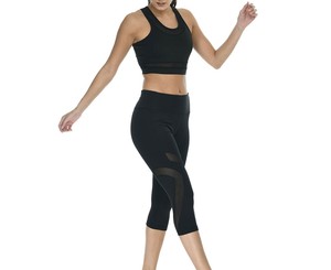 Ensemble de yoga 2 pièces uni sans couture grande taille pour femme, personnalisé avec impression frontale, en tissu léger et respirant de haute qualité - Product Image 4