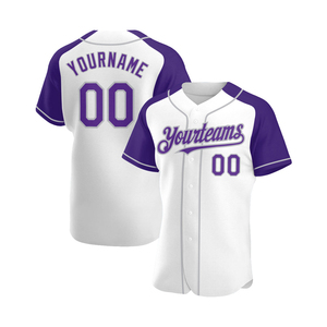 Unisex Custom Printed 100% Polyester <b>Baseball</b> Jersey New Design Fashion White Plus Size Anti-Bacterial Quick Dry Breathable - Product Image 3