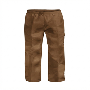 Nouveauté, pantalon de chef blanc unisexe personnalisé, durable, TC 80/20 polyester coton, pantalon de travail pour hommes - Product Image 3
