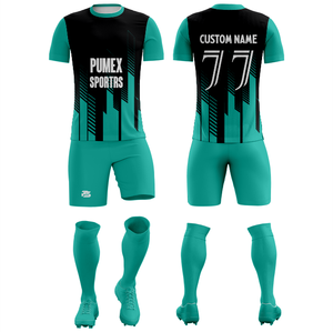 Uniformes de Fútbol Personalizados al por Mayor, Diseño Personalizado Gratuito, Transpirables, Cómodos, con Estampado Digital, Uniformes de Fútbol Personalizados para Equipos, Unisex - Product Image 2
