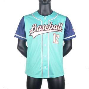 Maillot de baseball décontracté personnalisé à succès – Qualité supérieure, design de logo sur mesure, vêtements de sport sublimés pour hommes - Product Image 1