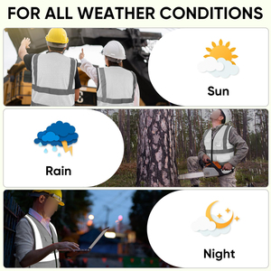 Chaleco de seguridad de tela sólida con tiras reflectantes de alta visibilidad para la industria pesada, ropa de seguridad para supervisores de obras de construcción, profesional - Product Image 5