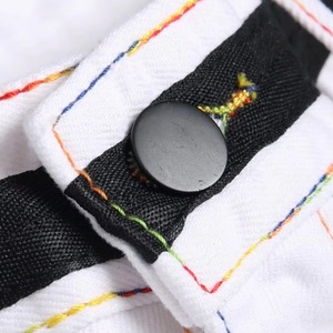 Nouveauté 2026 : Short en jean décontracté sur mesure pour homme, motif uni, couleur personnalisée, taille mi-haute, 100 % coton, fabriqué au Pakistan - Product Image 4