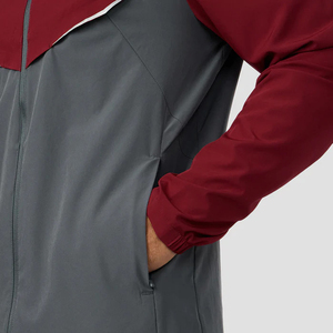Ensemble de survêtement coupe-vent en nylon et polyester de haute qualité, réfléchissant et léger, avec pantalon de jogging, vêtements de sport personnalisés, conception OEM, ensemble pour homme - Product Image 6