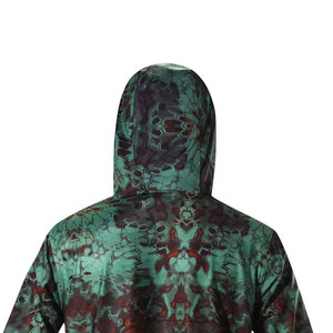 Sudadera con Capucha de Pesca para Hombre de Alta Calidad, 100% Poliéster, Absorbe la Humedad, Refrescante, UPF 50, para Uso en Exteriores de Verano - Product Image 4