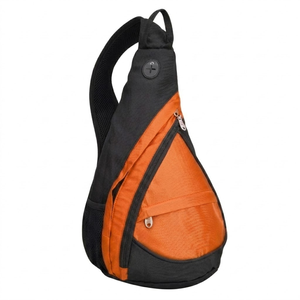 Bolso bandolera unisex, mochila impermeable para el pecho, mochila de hombro para viajes y senderismo con múltiples bolsillos con cremallera - Product Image 3