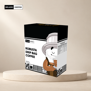 กาแฟโรบัสต้าสำเร็จรูปแบบซองจากเวียดนาม ขายส่ง OEM แบรนด์ส่วนตัว กาแฟมิลาโน - Product Image 4