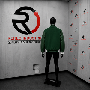 Blouson Vert Foncé Tendance pour Hommes – Vêtement Décontracté d'Automne et d'Hiver, Chaud, Confortable, Coupe Décontractée, Style Streetwear Icônique – Vente en Gros - Product Image 4