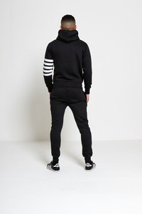Survêtement décontracté pour homme, coupe régulière, col montant, 100 % coton, séchage rapide, vente en gros, avec services OEM et ODM - Product Image 3