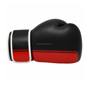 Gants de boxe en cuir de qualité supérieure pour le sparring, l'entraînement de Muay Thai et le kickboxing, 16 oz, avec fermeture auto-agrippante - Product Image 6