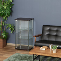Vitrine en verre trempé vieilli de haute qualité TMG-G02, design moderne, pour salon, bar à domicile, petit bureau, appartement, entrée, hôtel