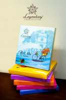Caja de Regalo Personalizada con 24 Bombones Sólidos con Frutas, Nueces y Mermelada para Recuerdos y Regalos, Chocolate al por Mayor