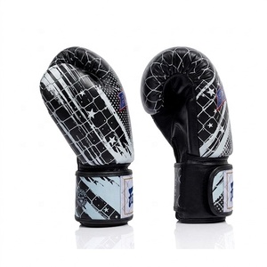 Gants d'entraînement de sparring Fairtex en cuir de vachette véritable de qualité supérieure, fabriqués sur mesure, pour jeunes et adultes, gants à doigts entiers - Product Image 2