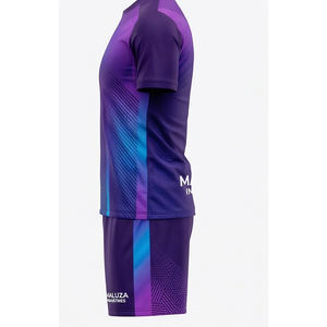 Conjunto de Entrenamiento de Camiseta y Pantalones Cortos de Fútbol Premium, Uniforme de Fútbol Sublimado, Ropa Deportiva de Equipo al por Mayor, MALUZA Industries - Product Image 5