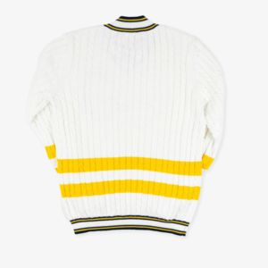 Pull en tricot de qualité supérieure personnalisé pour homme et femme, cardigan universitaire A&T, pulls pour femmes en tricot, col en V, HBCU - Product Image 2