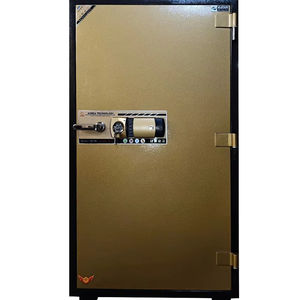 Caja Fuerte Electrónica Digital con Cerradura de Llave YUNOS YNS-139E, Caja Fuerte Ignífuga para Montar en la Pared con Protección Óptima Contra Robos - Product Image 1