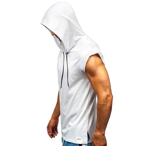 Camiseta sin mangas con capucha unisex personalizada para hombre, chaleco deportivo para gimnasio, culturismo, ropa de calle, chaleco deportivo para entrenador de gimnasio, ropa de gimnasio para hombre - Product Image 6