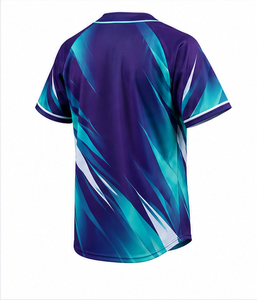 Uniforme Deportivo de Béisbol de Alta Calidad, Sublimado, con Botones, para Hombre y Mujer, Transpirable, Ligero, para Equipos de Softbol, Venta al Por Mayor - Product Image 3